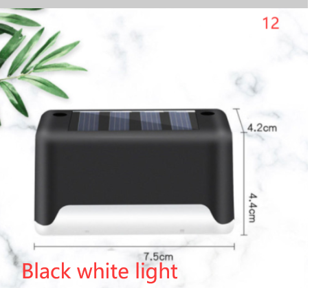 LED Solar Fence Lamp Solar Deck Lights For Patio Stairs and Garden Nexellus