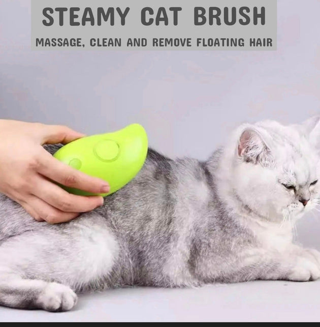 Pet electric spray massage comb steam brush Nexellus