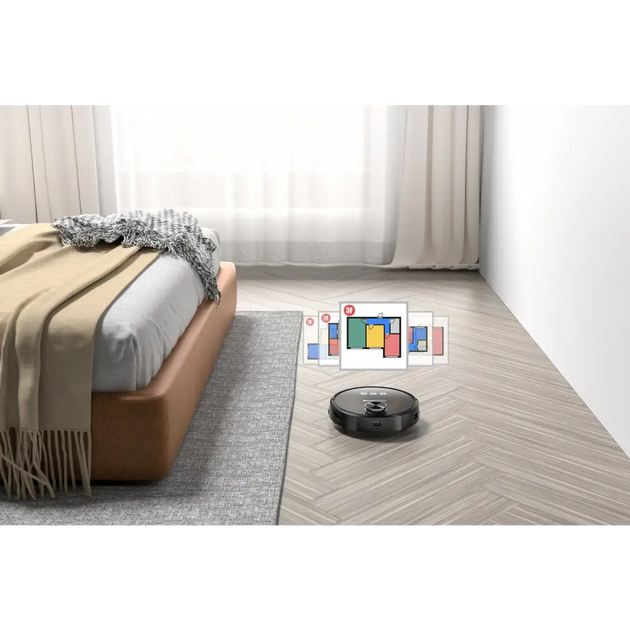 Robot vacuum cleaner and mop, lds navigation, wi-fi connected app Nexellus