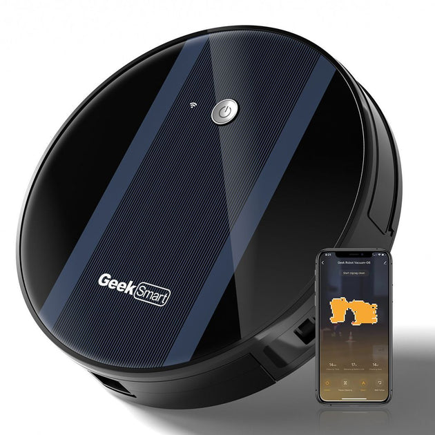 Robot vacuum cleaner g6, ultra-thin, 1800pa strong suction, automatic Nexellus
