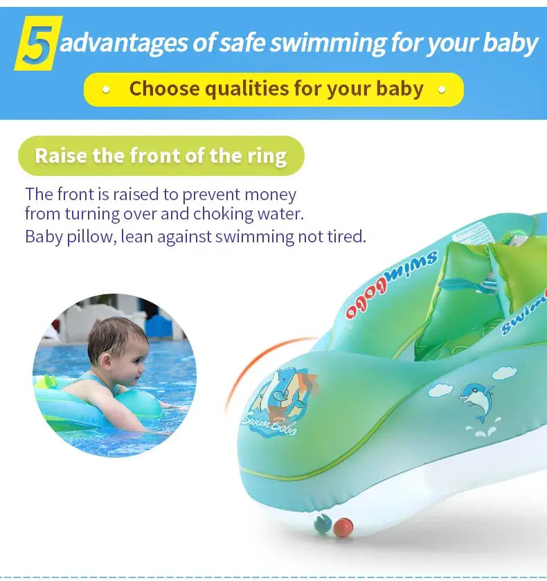 Baby swimming ring party ring anti choking water anti