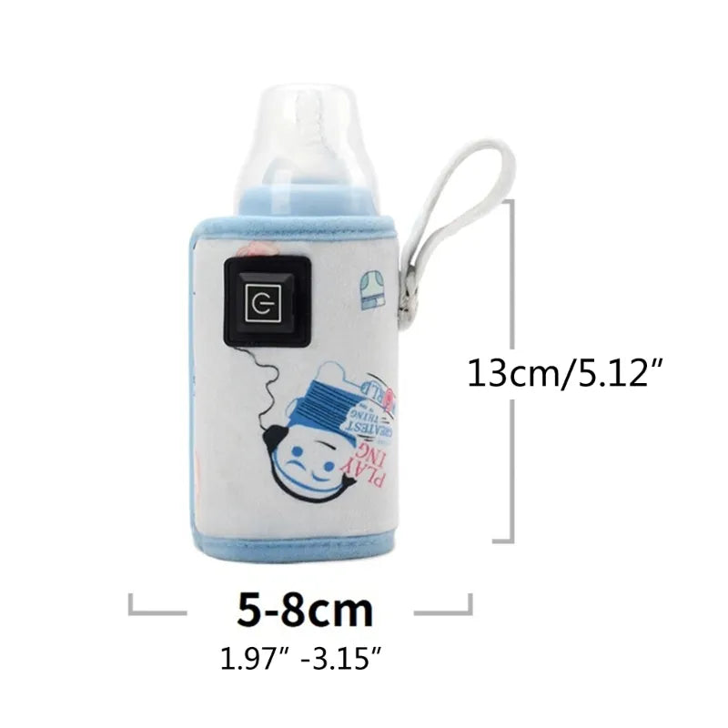 Portable usb baby bottle warmer - travel milk warmer &