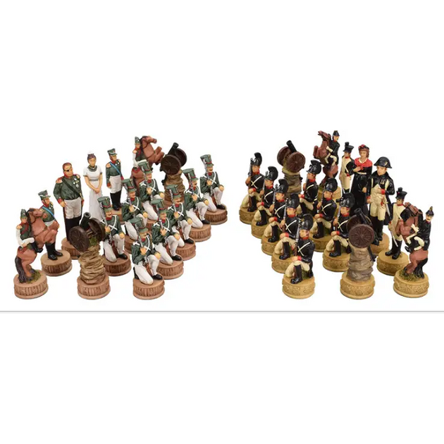 Three-dimensional character chess set large character checkers Nexellus