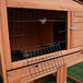 A-frame wood wooden rabbit hutch small animal house pet cage chicken Nexellus