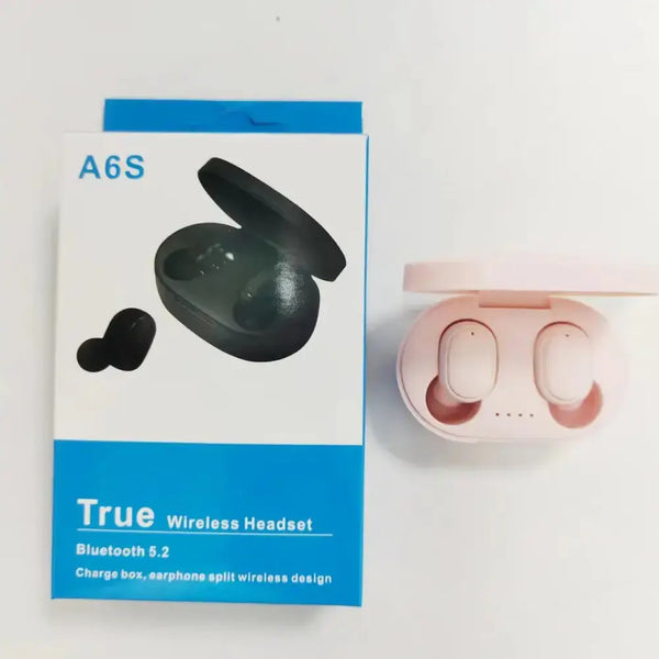 A6s bluetooth headset macaron bluetooth 5.2 wireless tws earbuds Nexellus