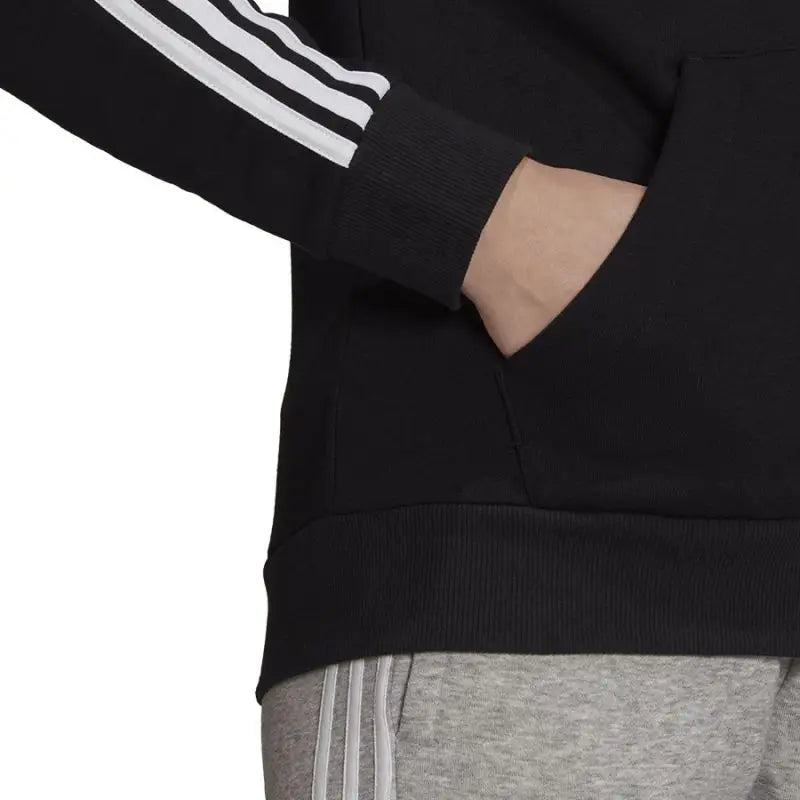 Adidas 3 stripes full-zip hoodie for women