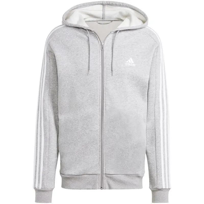 adidas Essentials Fleece 3-Stripes Full-Zip Men sweatshirt - Nexellus