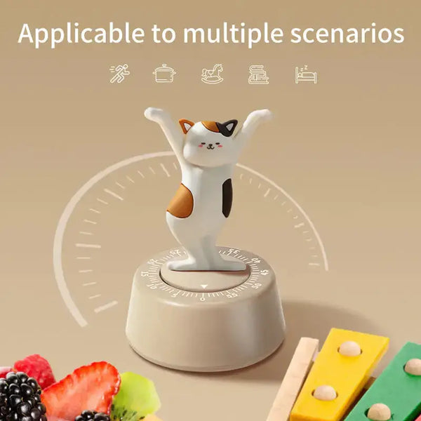 Adorable timer learning time manager timer kitchen mechanical timing Nexellus