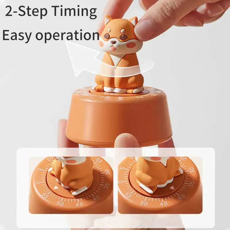 Adorable timer learning time manager timer kitchen mechanical timing Nexellus