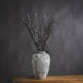 Aged stone tall ceramic vase - Vases