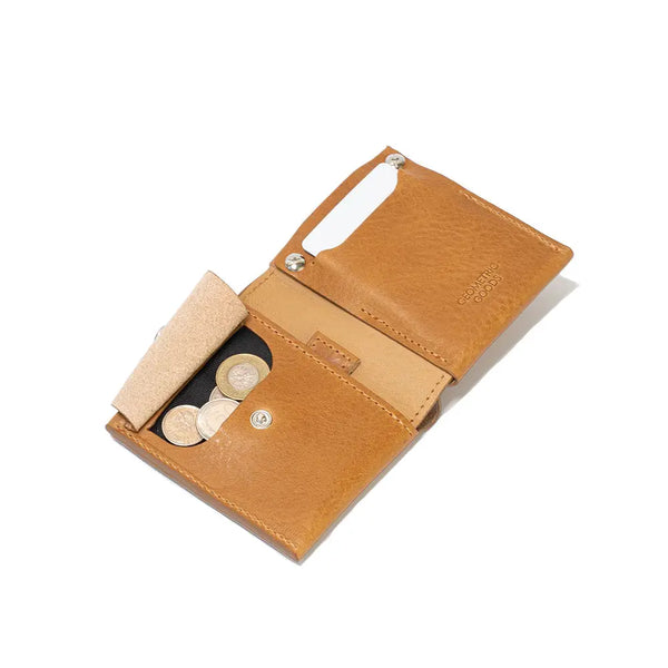 Airtag billfold wallet with coin pouch