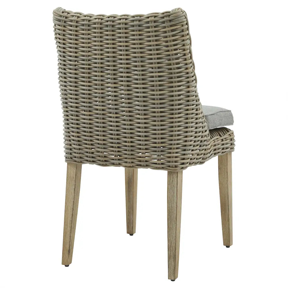 Amalfi collection outdoor round dining chair - Dining Chairs