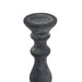 Amalfi large grey column candle holder - Candle Holders