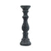 Amalfi large grey column candle holder - Candle Holders