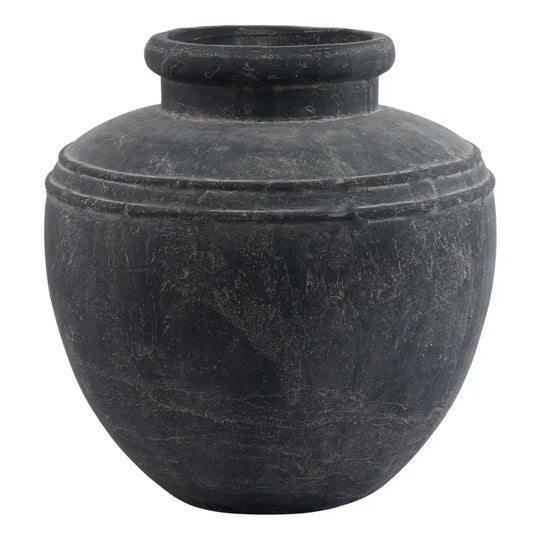 Amalfi large grey water pot - Indoor Planters