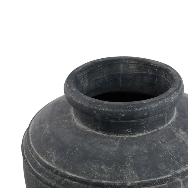 Amalfi large grey water pot - Indoor Planters