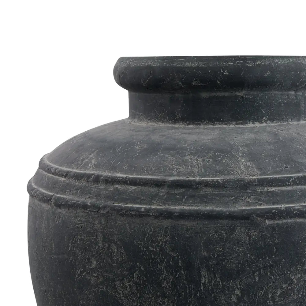 Amalfi large grey water pot - Indoor Planters