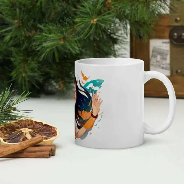 Anime odyssey white mug Nexellus