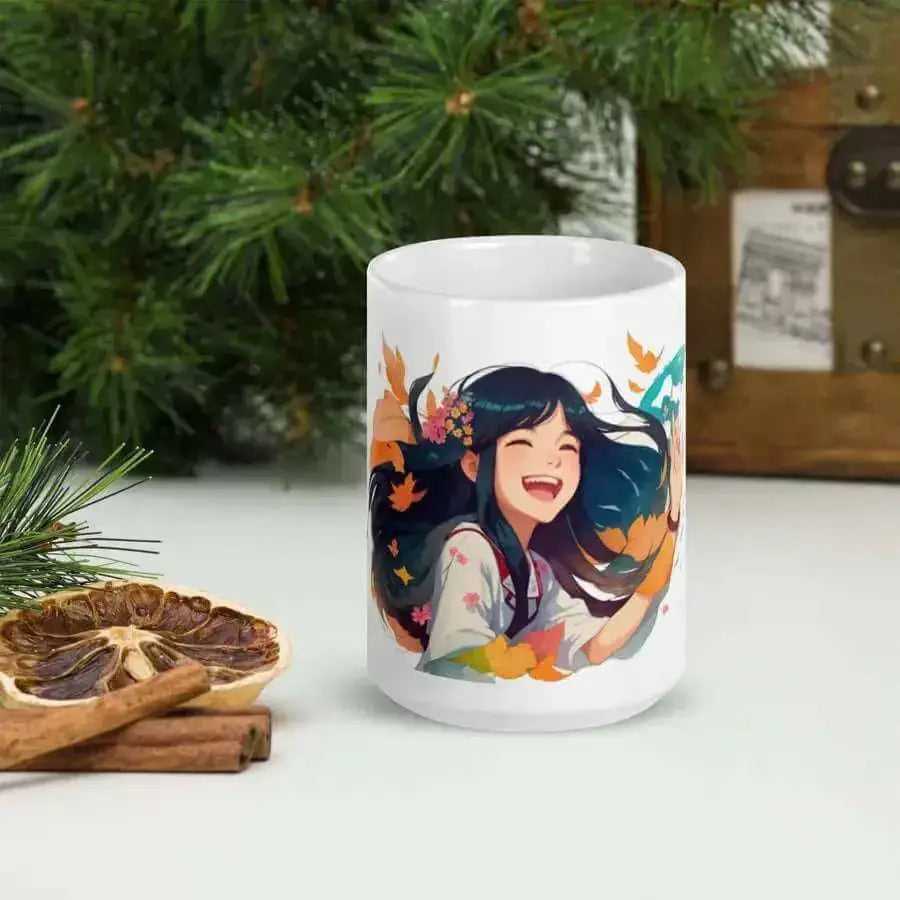 Anime odyssey white mug Nexellus