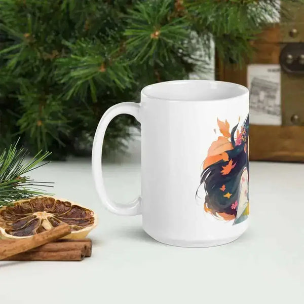 Anime odyssey white mug Nexellus