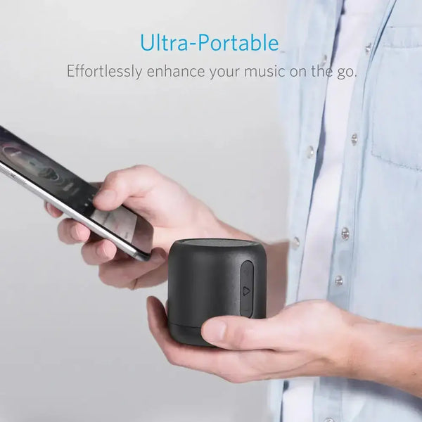 Anker soundcore mini, super-portable bluetooth speaker with 15-hour Nexellus