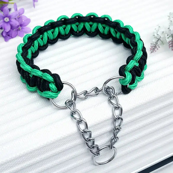 Anti-bite dog chain iron chain big dog traction rope golden retriever Nexellus