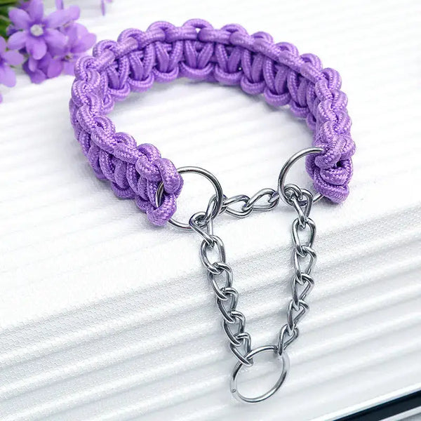 Anti-bite dog chain iron chain big dog traction rope golden retriever Nexellus