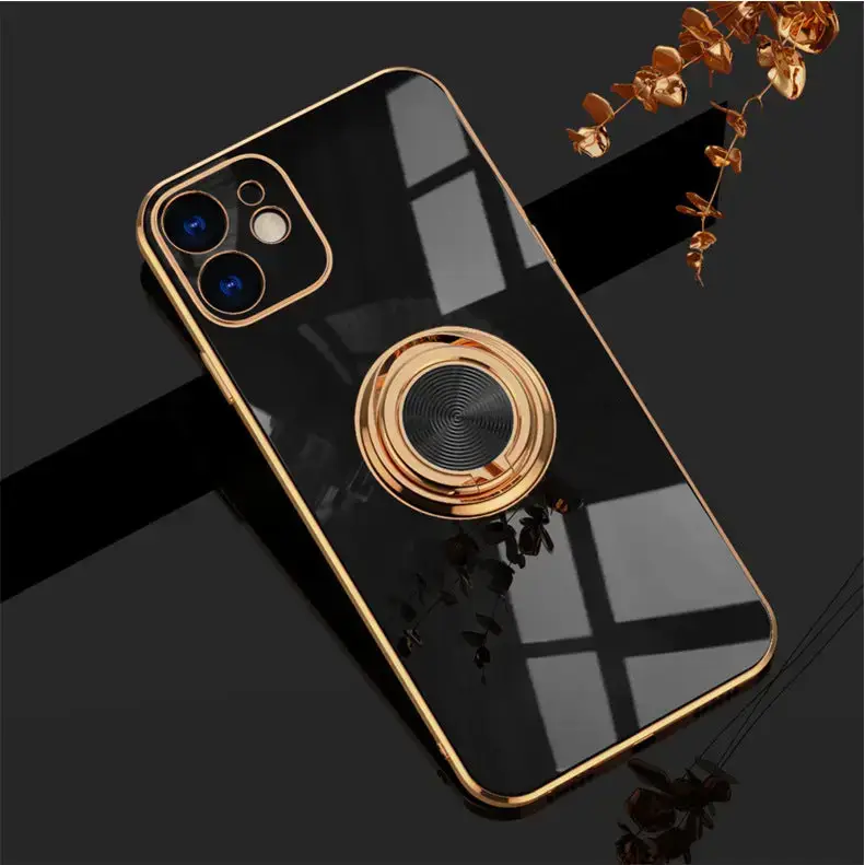 Applicable apple iphone13 phone case 14promax14/7p/xs plating finger Nexellus