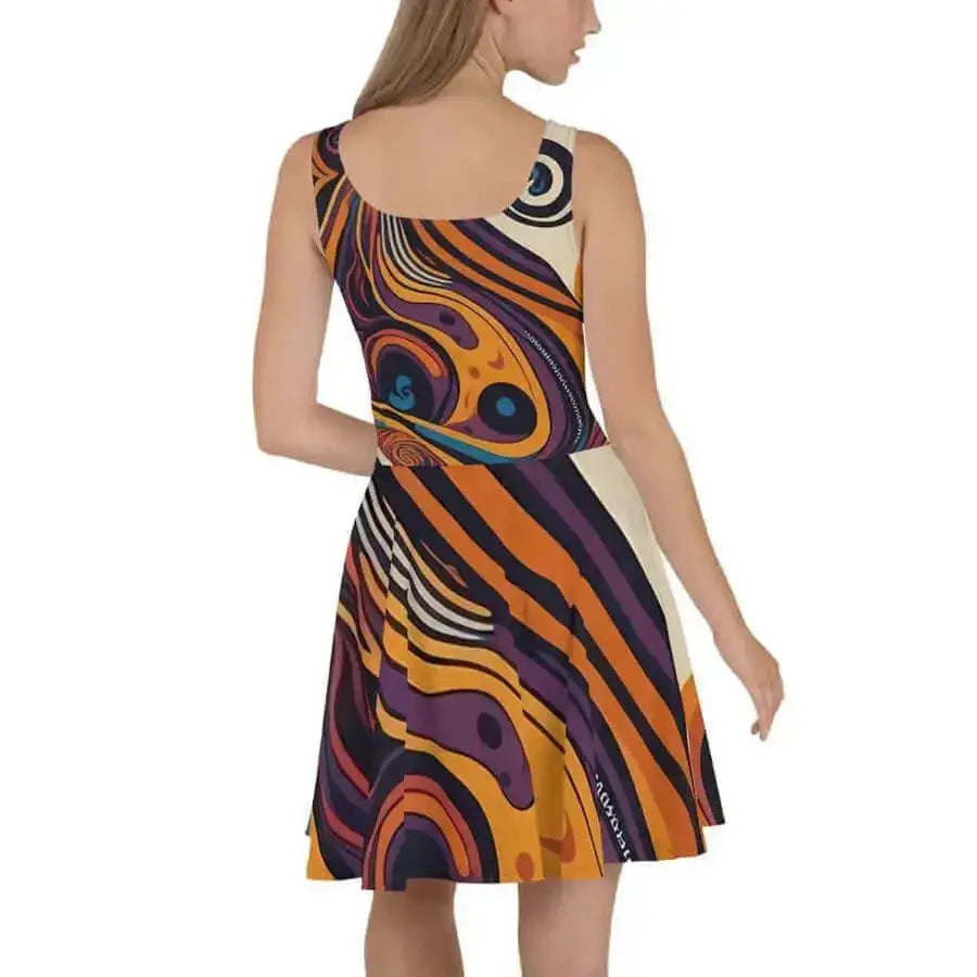 Artistic flair skater dress Nexellus