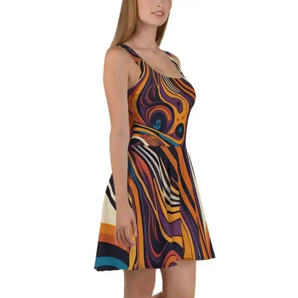 Artistic flair skater dress Nexellus