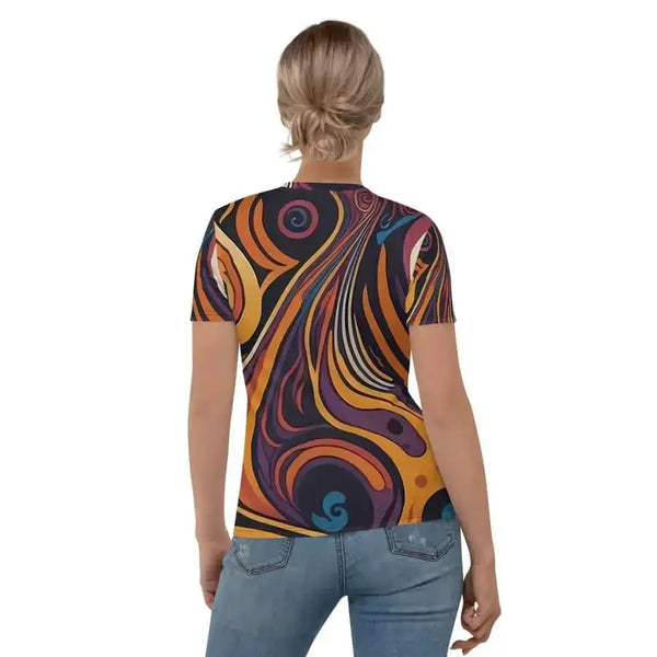 Artistic flair: women's t-shirt Nexellus