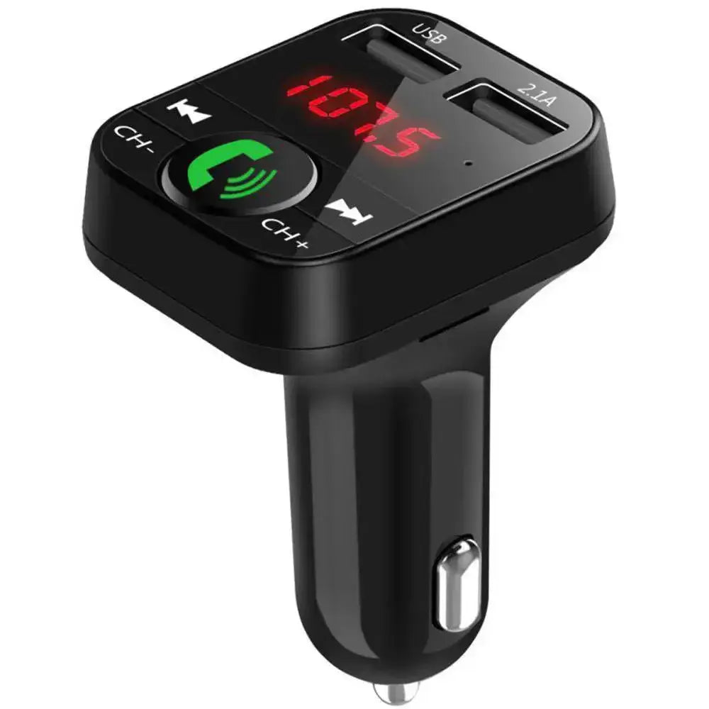 B2 car mp3 bluetooth hands-free car player fm transmitter car charger Nexellus