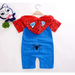 Baby clothes cotton spider man romper superman romper hooded jumpsuit Nexellus