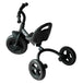 Baby kids children toddler tricycle ride on trike w/ 3 wheels black Nexellus