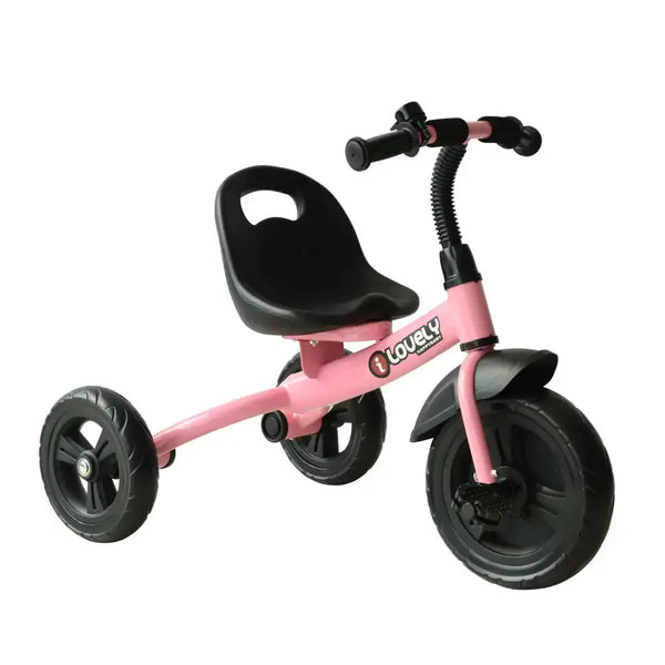 Baby kids children toddler tricycle ride on trike w/ 3 wheels pink Nexellus