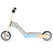 Balance bike and children&#39;s scooter 2in1 Spokey WOO-RIDE MULTI 940906 blue - Nexellus