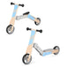 Balance bike and children&#39;s scooter 2in1 Spokey WOO-RIDE MULTI 940906 blue - Nexellus