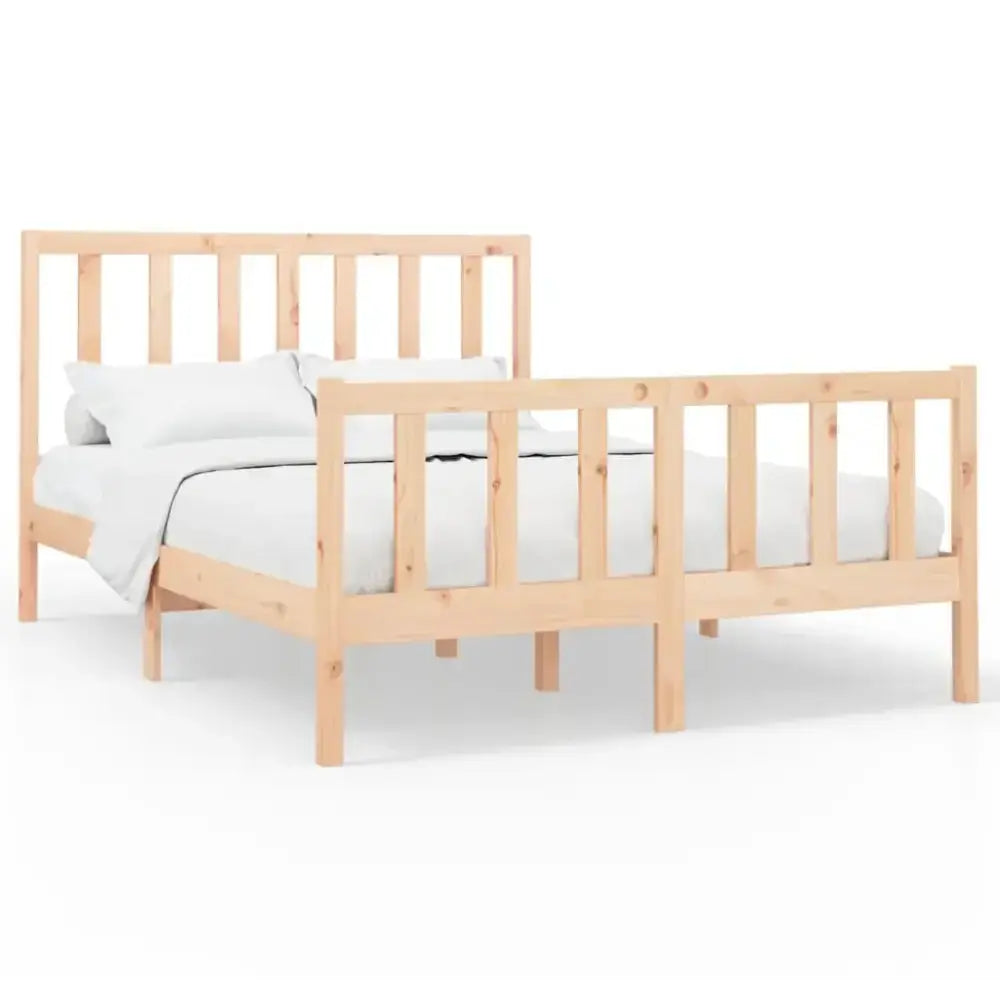 Bed frame solid wood pine 160x200 cm Nexellus