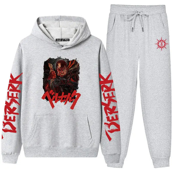 Berserk sword wind legend couples hooded sweatshirt