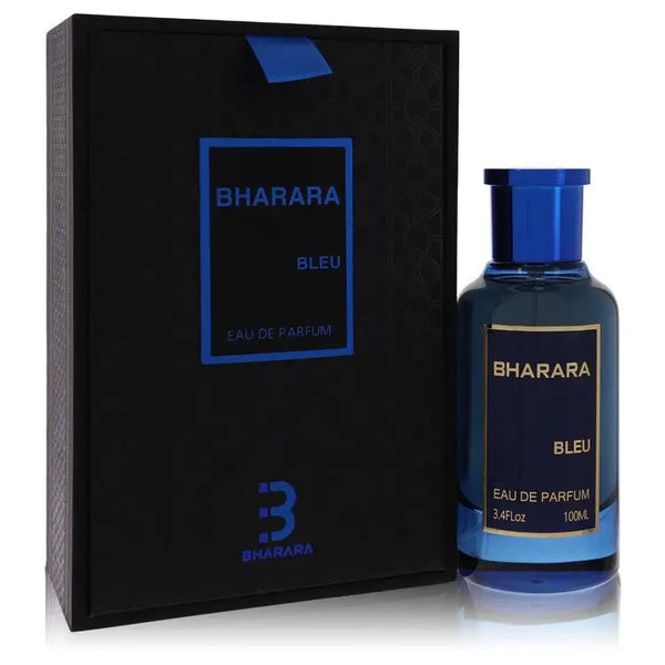 Bharara bleu eau de parfum spray + refillable travel spray