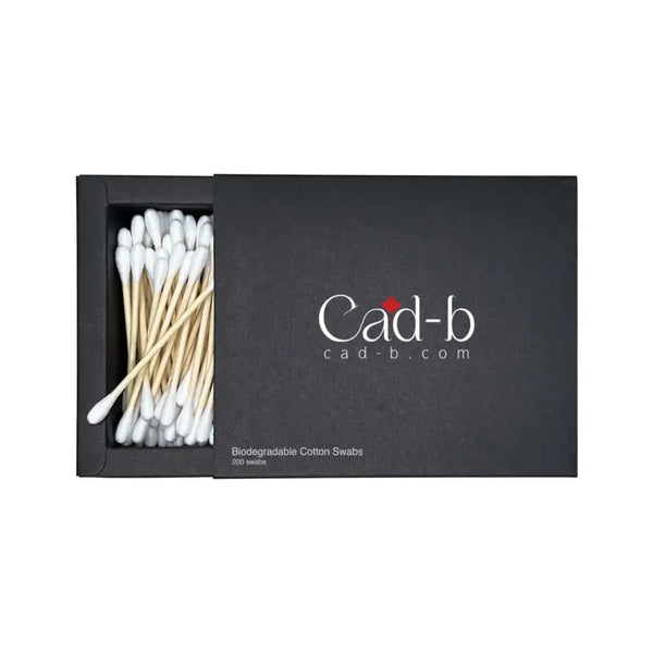 Biodegradable cotton swabs