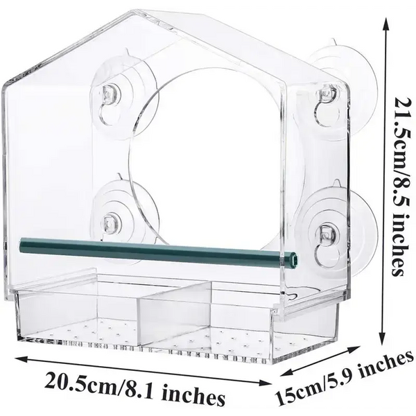 Bird keeper exquisite fashion leisure portable house plexiglass Nexellus