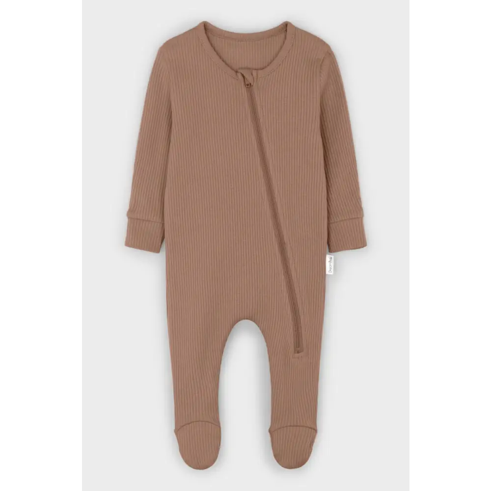 Biscuit zip sleepsuit