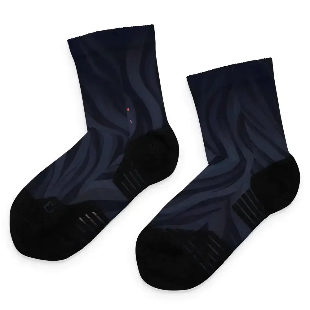 Black matter ankle socks Nexellus