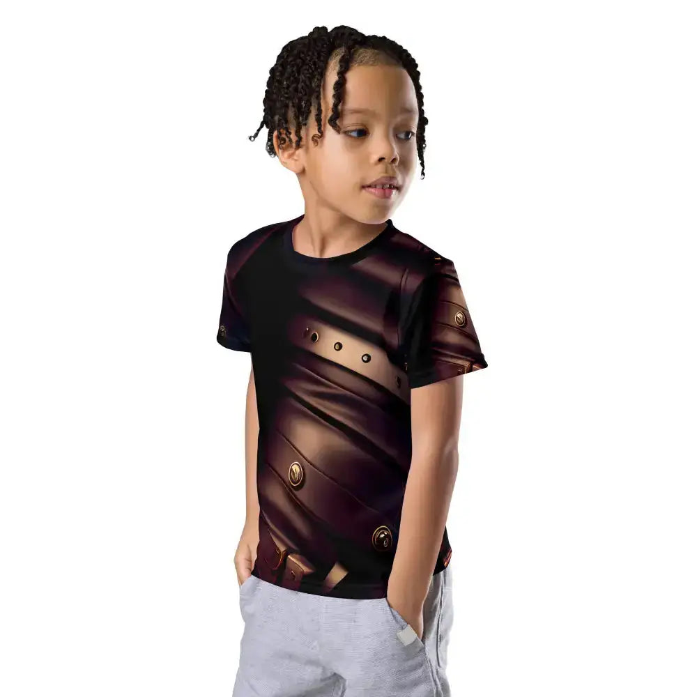 Black pirates kids crew neck t-shirt Nexellus