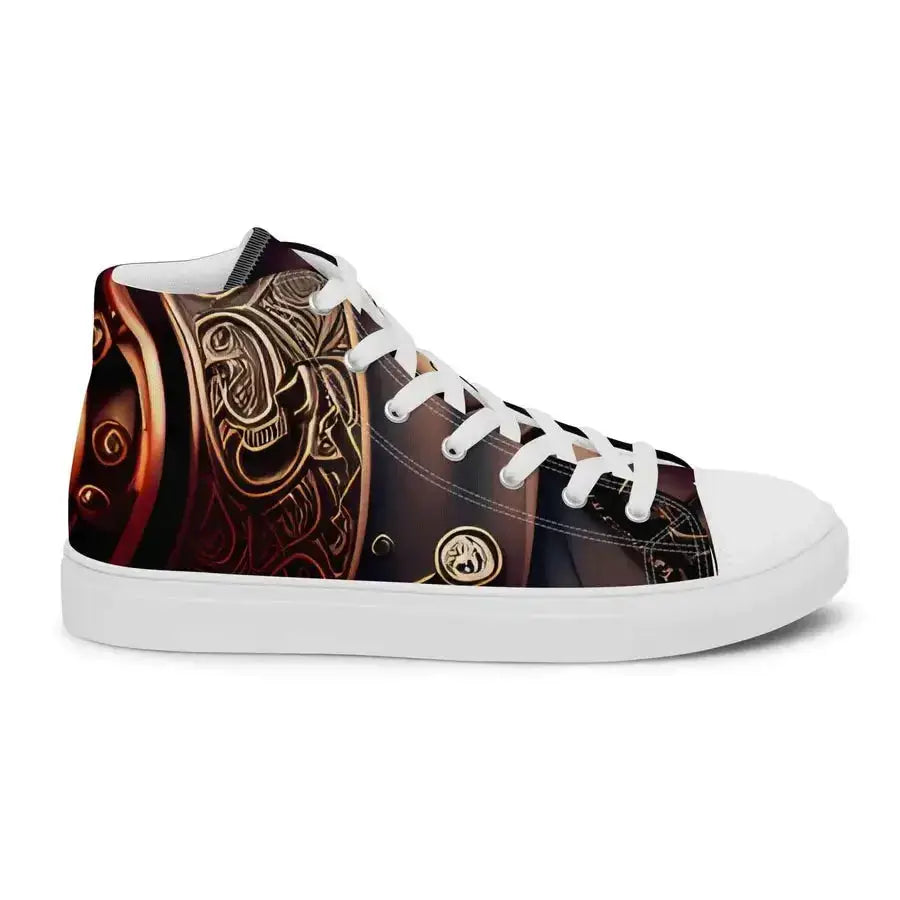 Black pirates men’s high top stylish shoes Nexellus