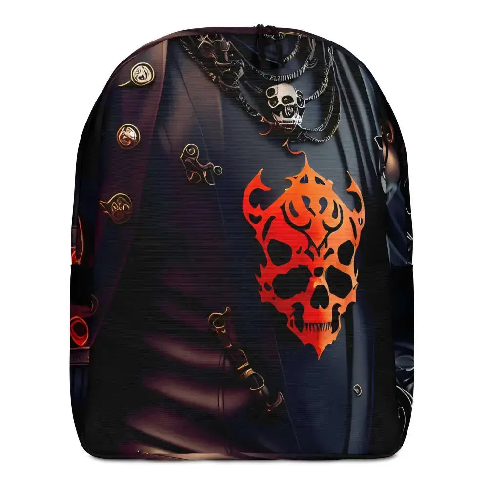 Black pirates minimalist backpack Nexellus