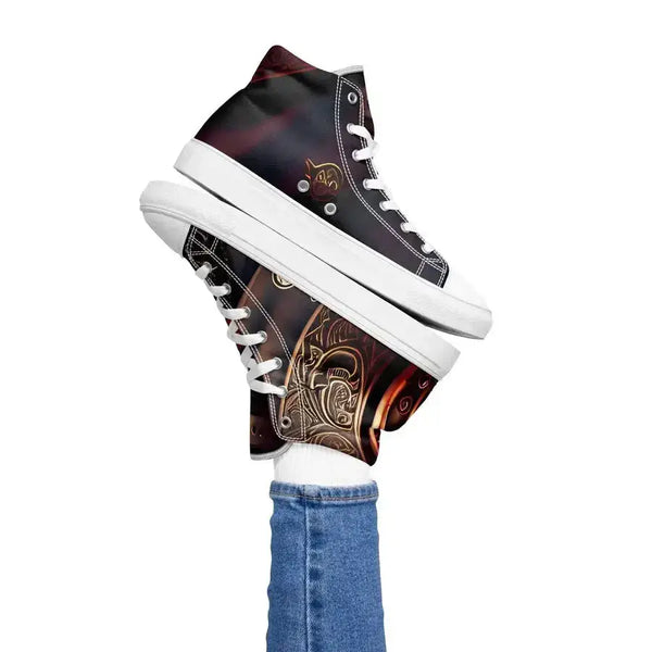 Black pirates women’s high top shoes Nexellus