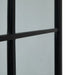 Black wood xl window mirror - Wall Mirrors