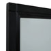 Black wood xl window mirror - Wall Mirrors